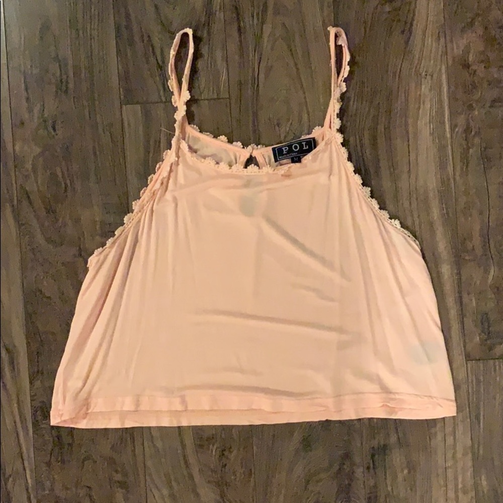 Light Pink Crop Top